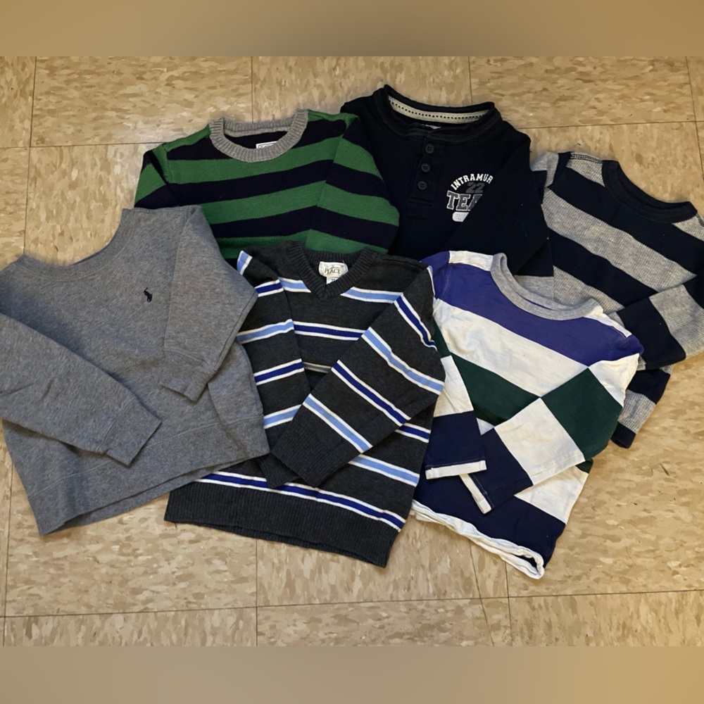 Boys sweater/long sleeve bundle 3T